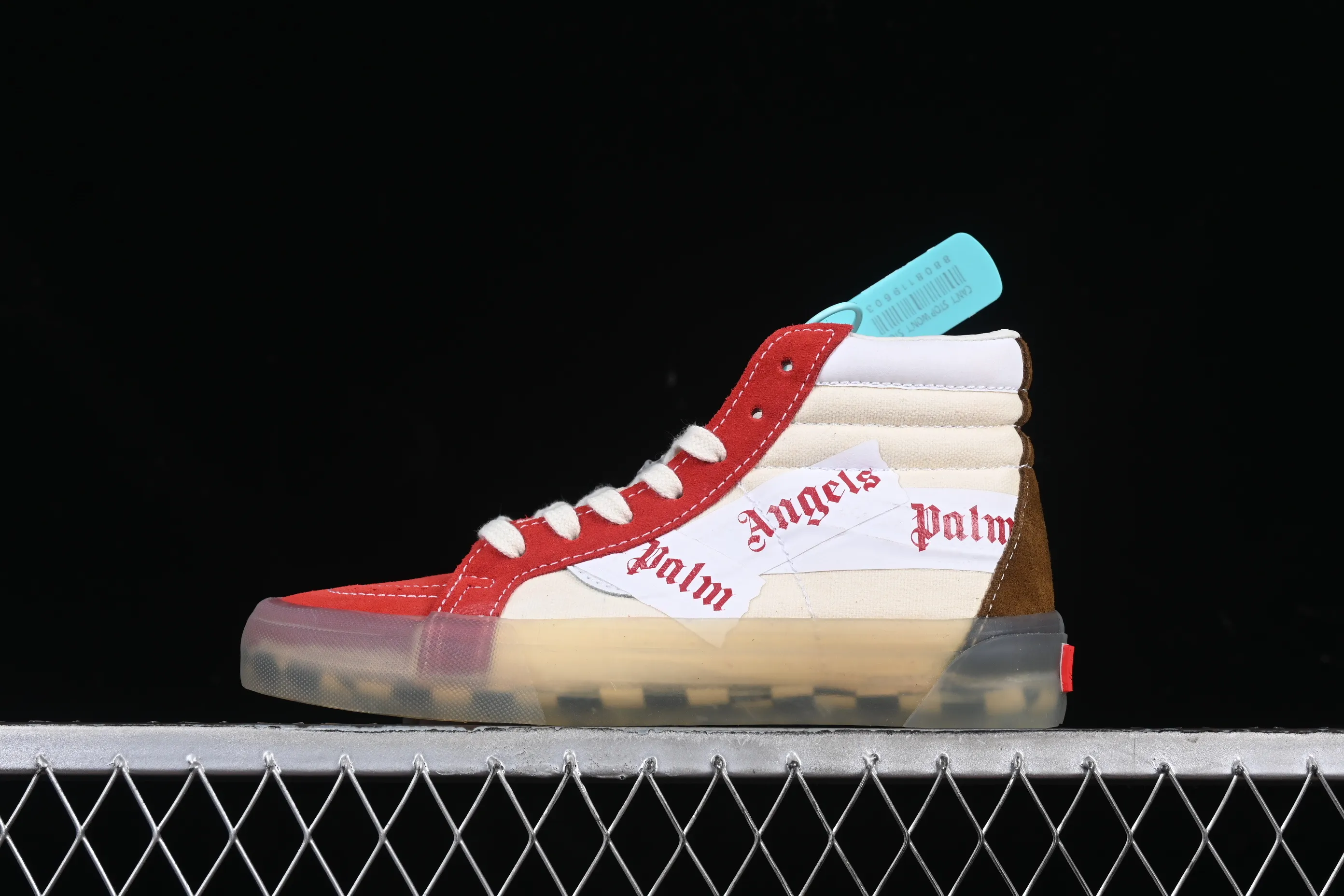 All categories Vans Vans series Vans Mid Vans China Palm Angels x Vans Sk8-Mid joint mid-top casual sneakers VN000CRPGRN